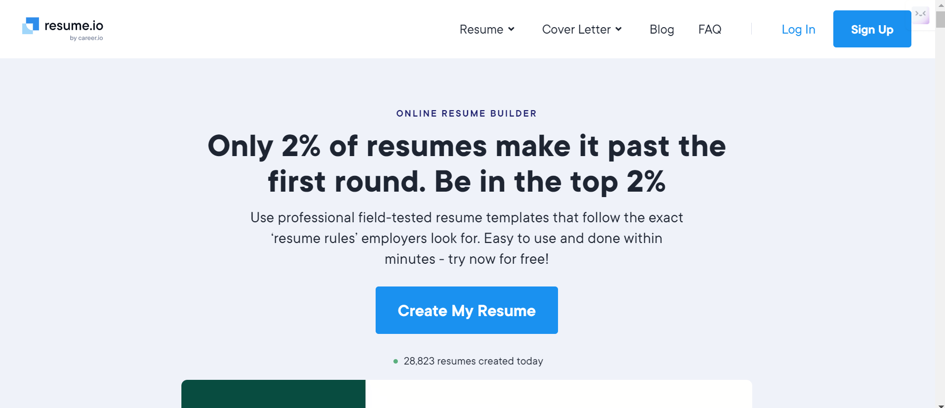 Resume AI: AI-Powered Resume Builder & Mock Interviews - AItrendytools