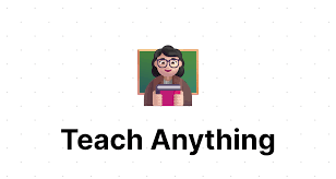 Teachanything