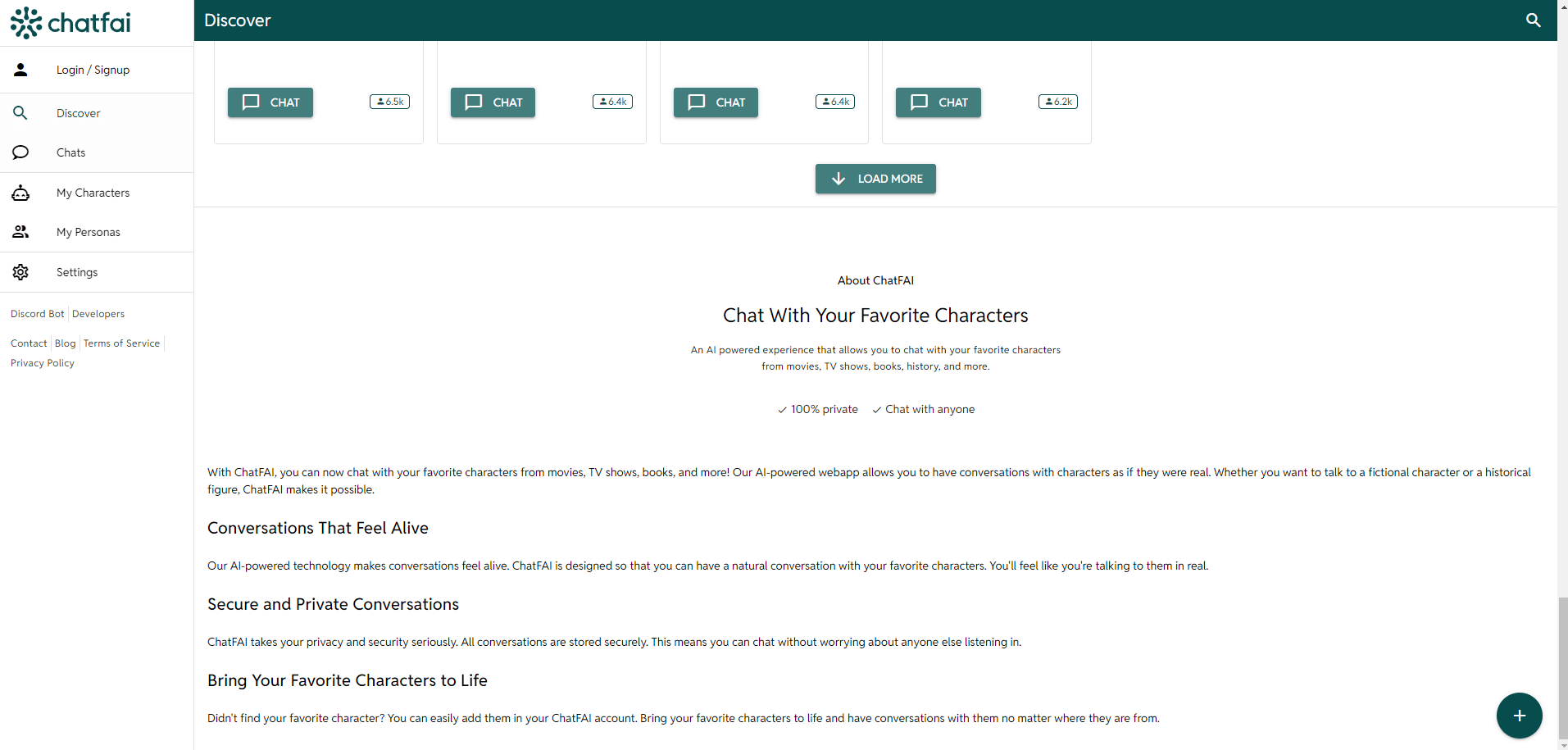 ChatFAI: Talk to Your Favorite Fictional Characters - AItrendytools