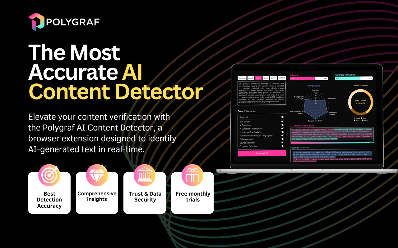 Polygraf AI Content Detector - AItrendytools