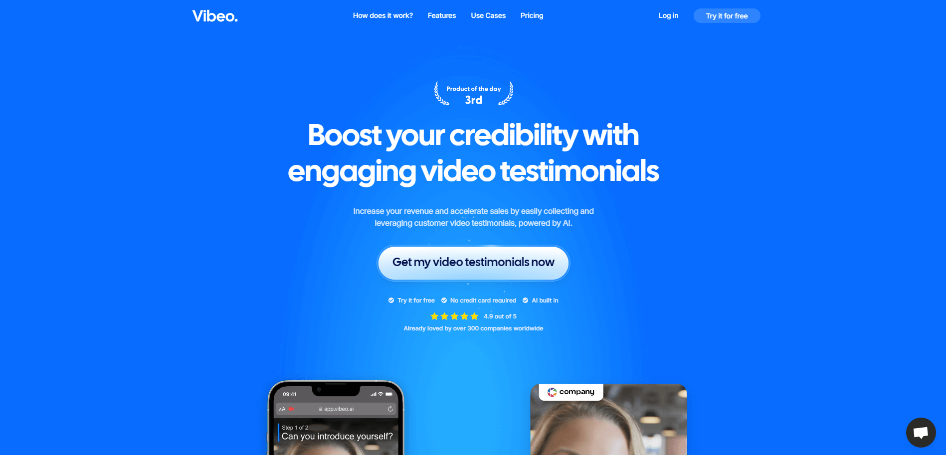 Vibeo AI: Create Pro Videos Fast with AI Technology - AItrendytools