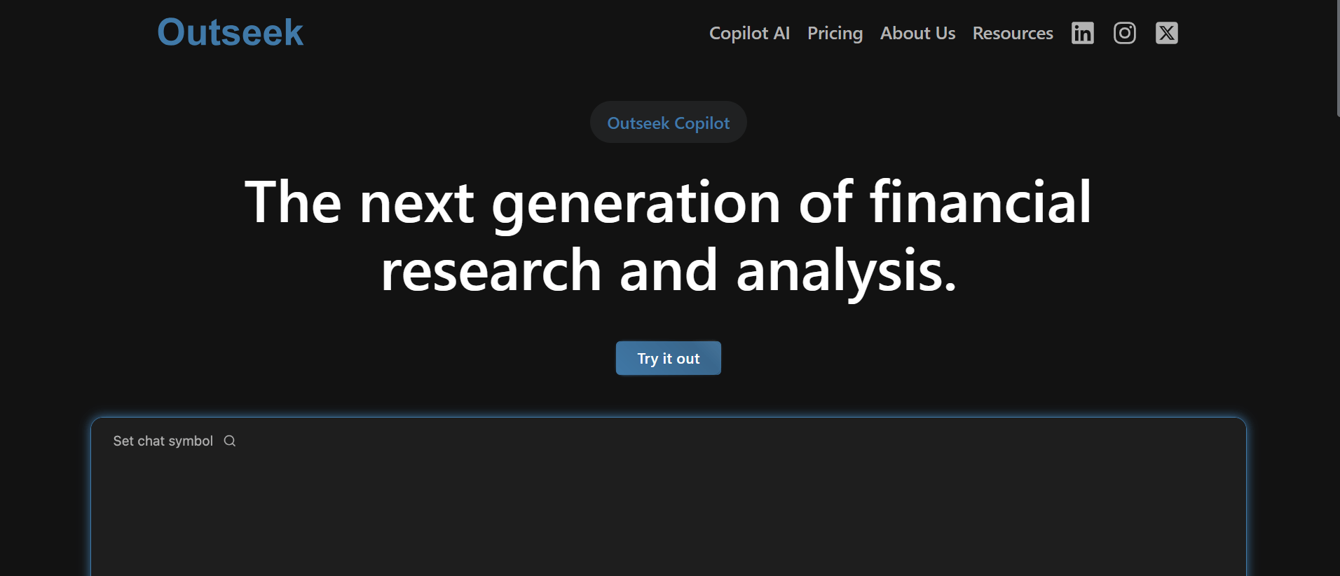 Outseek.ca: AI-Powered Financial Research Platform - AItrendytools