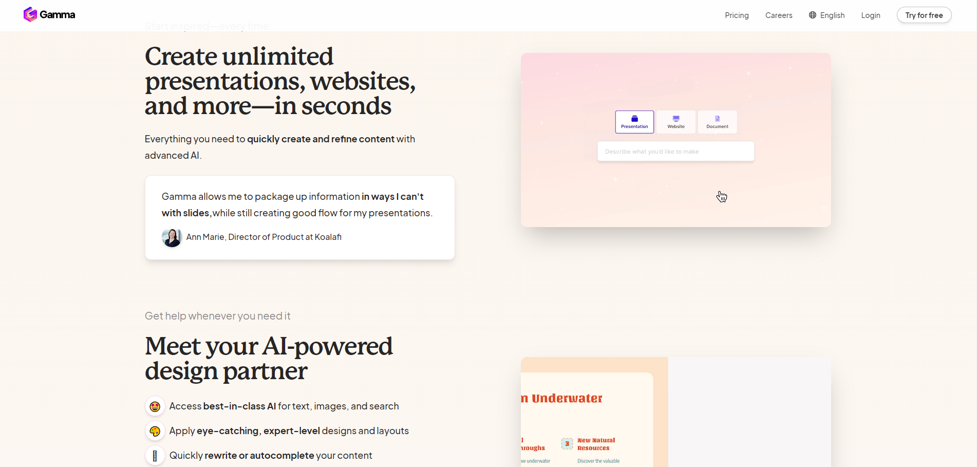 Gamma App: AI-Powered Presentations Made Easy - AItrendytools