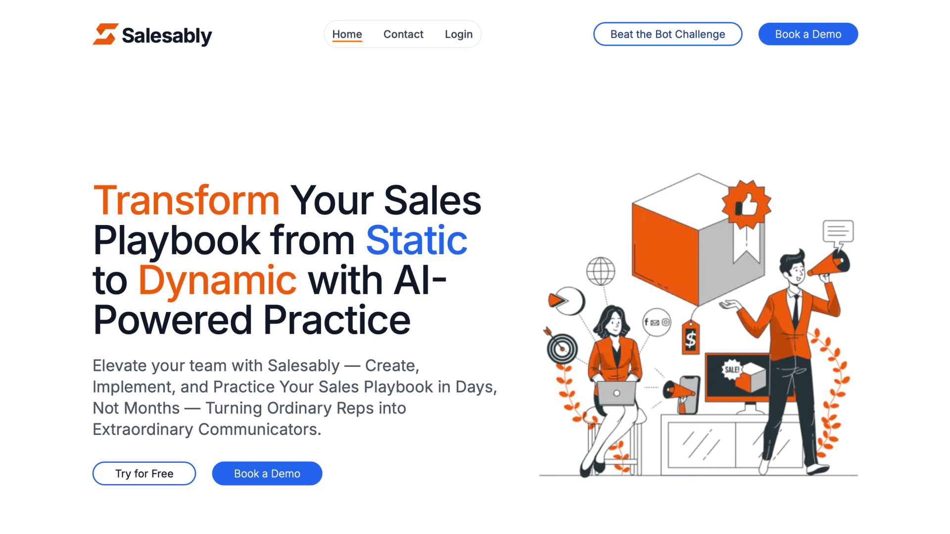 Salesably AI: Boost Sales with Smart Automation - AItrendytools
