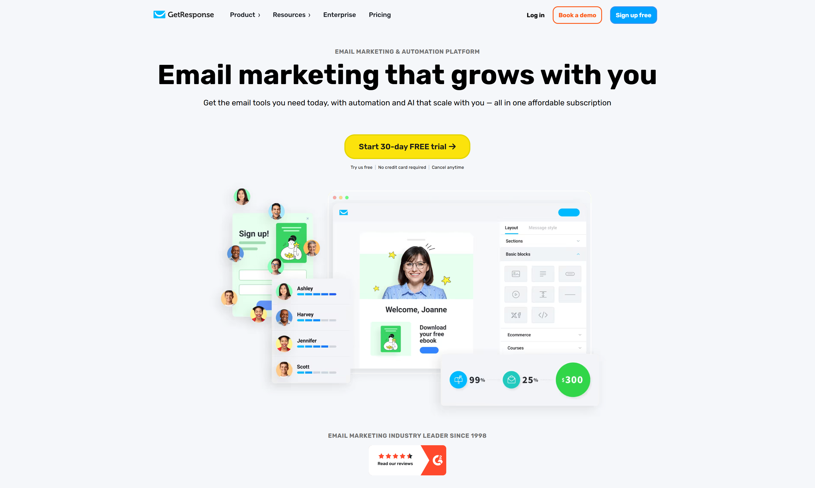 GetResponse – Email Marketing & Automation Platform - AItrendytools