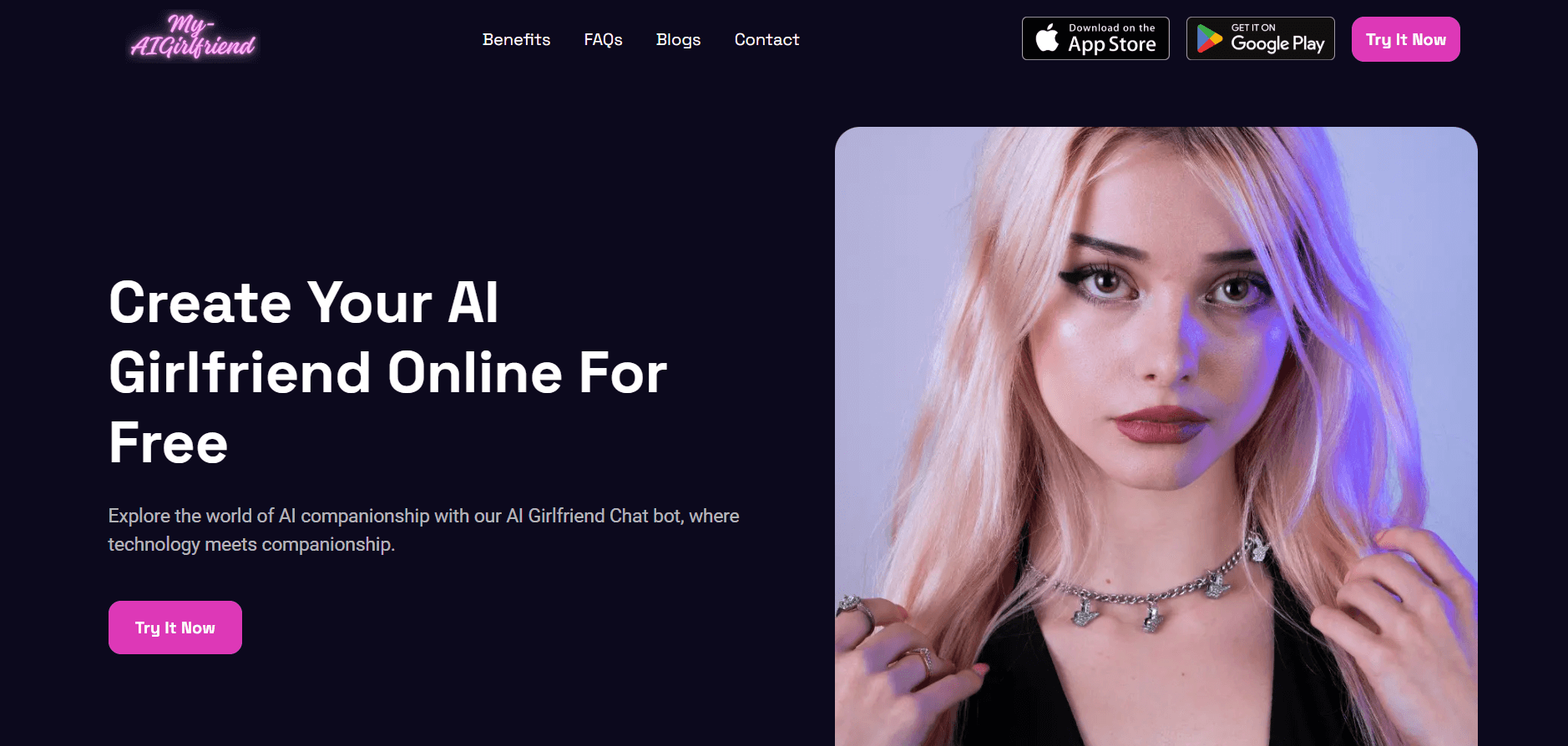 Create Your Personalized AI Girlfriend – No Sign-Up Needed - AItrendytools