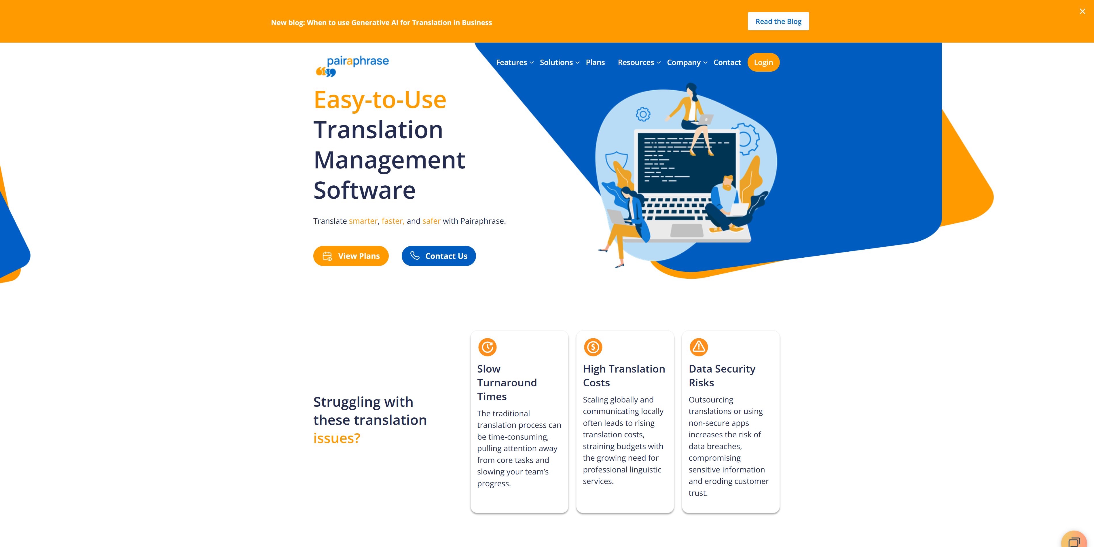 Pairaphrase is the AI Translation Management System that supports 140+ languages, 20,000+ language pairs, and 25 file types. - AItrendytools