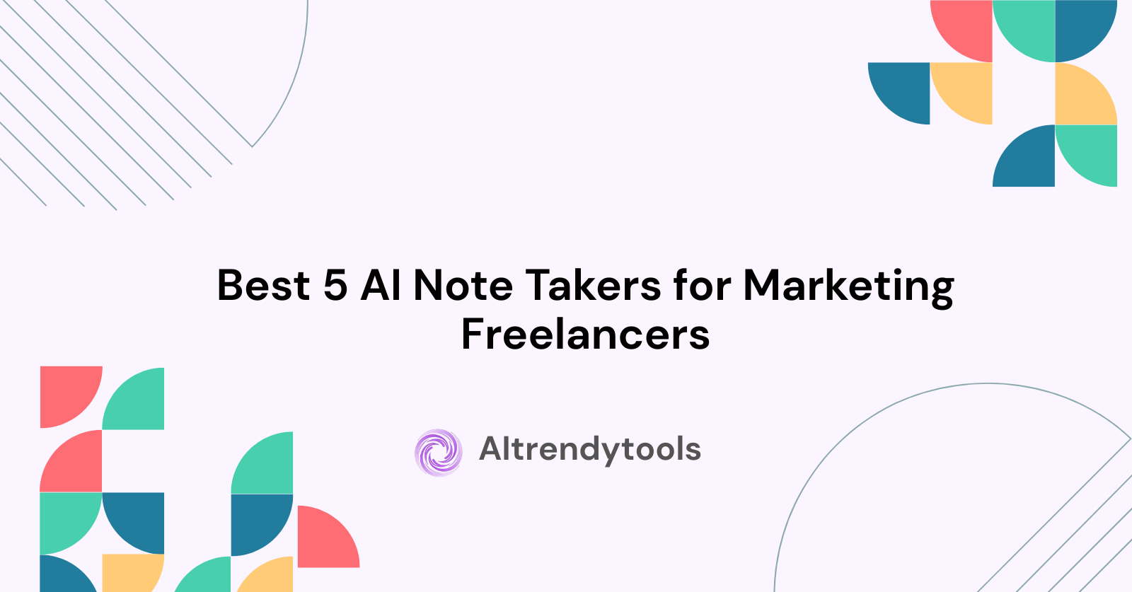 Best 5 AI Note Takers for Marketing Freelancers - AItrendytools