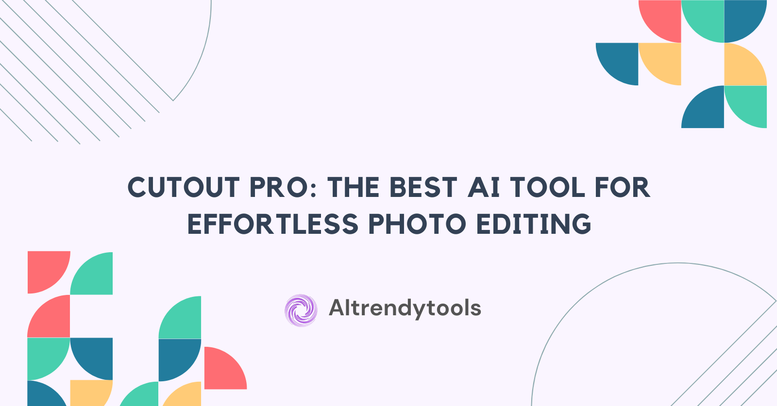 Cutout Pro: The Best AI Tool for Effortless Photo Editing