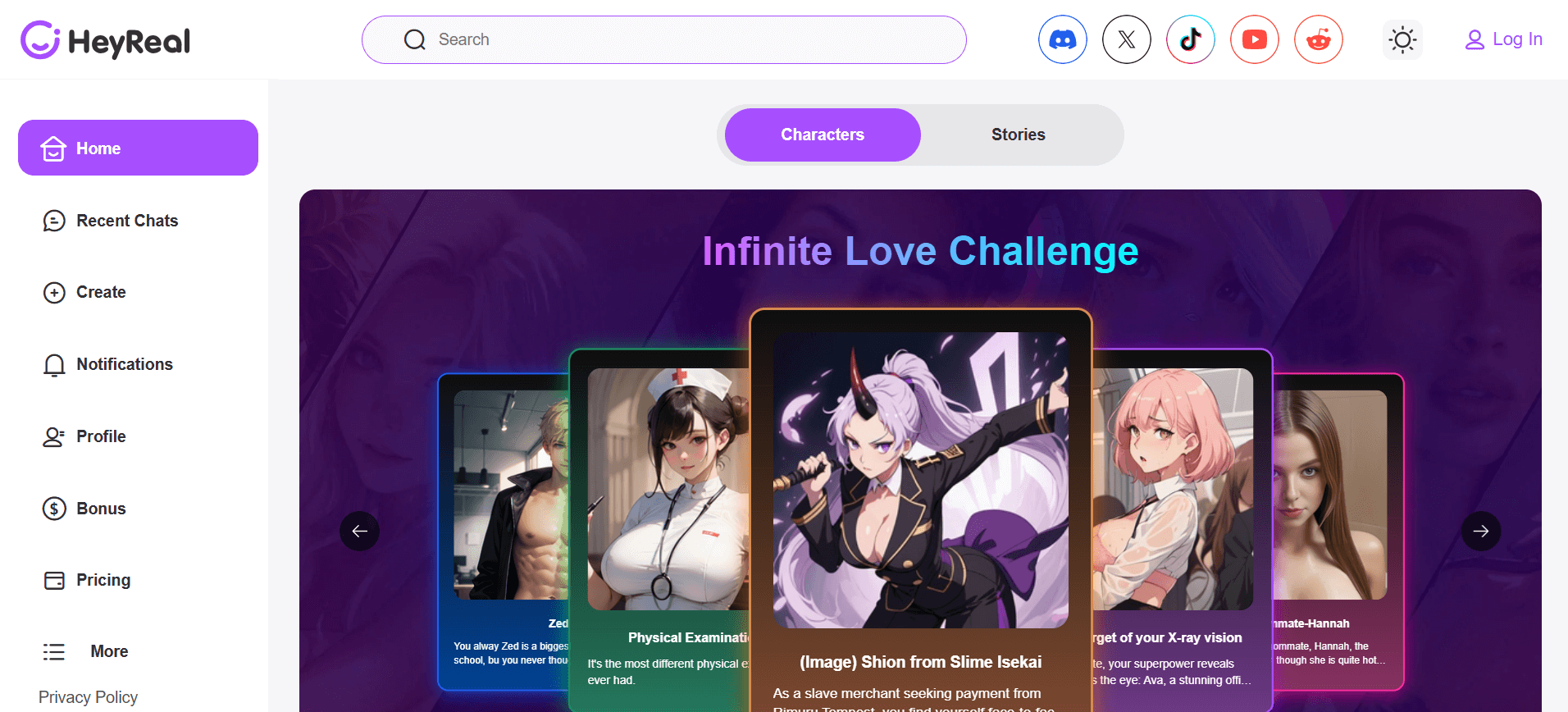 Top unlimited NSFW AI character Chat - AItrendytools
