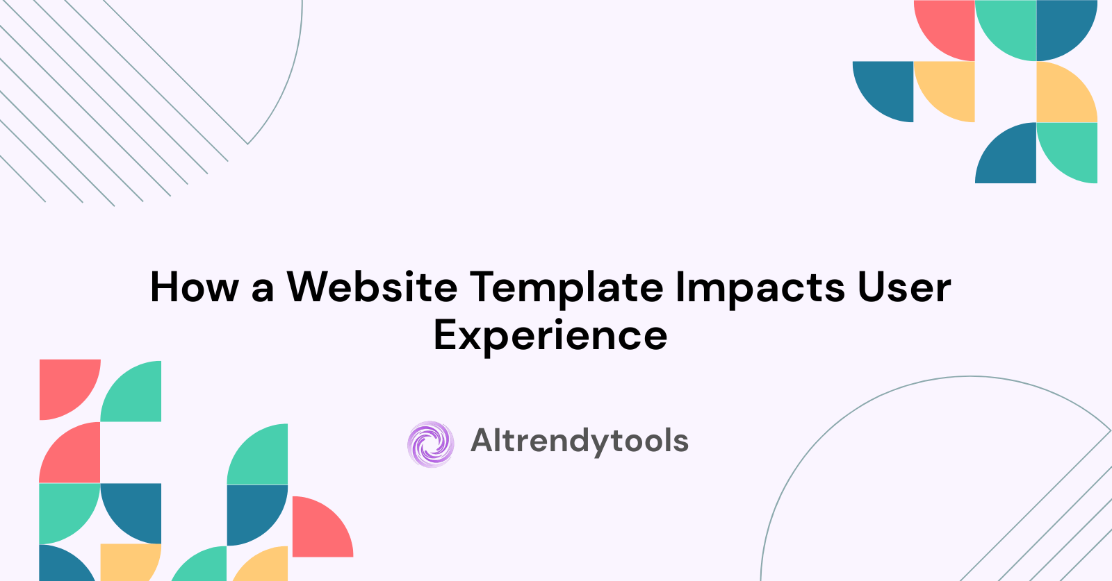 How a Website Template Impacts User Experience - AItrendytools