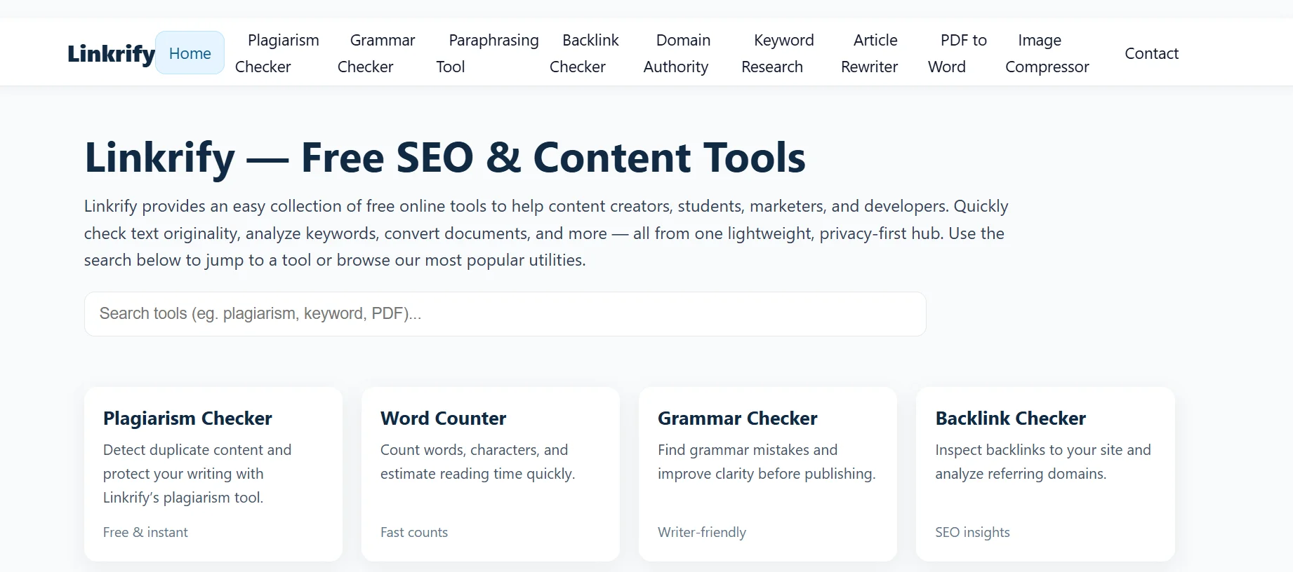 Linkrify: AI Link Building Platform for SEO Growth 2025 - AItrendytools