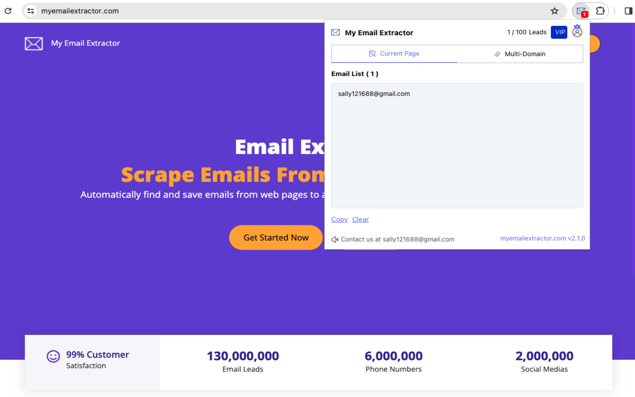 Extract Emails from Websites Using AI - AItrendytools