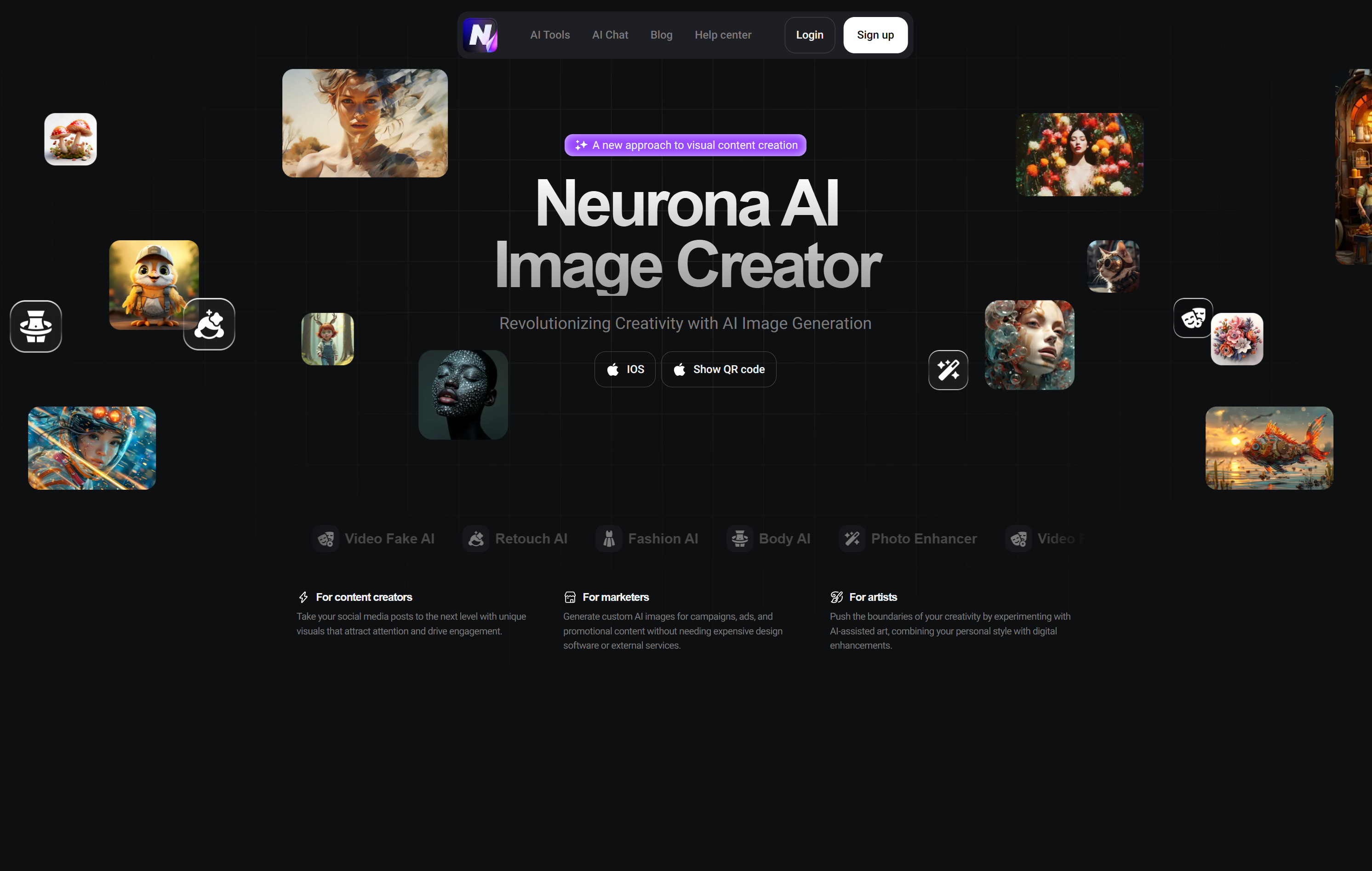 Neurona AI Image Generator - AItrendytools