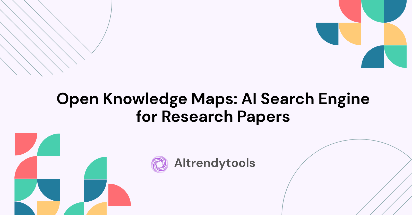 Open Knowledge Maps: AI Search Engine for Research Papers - AItrendytools