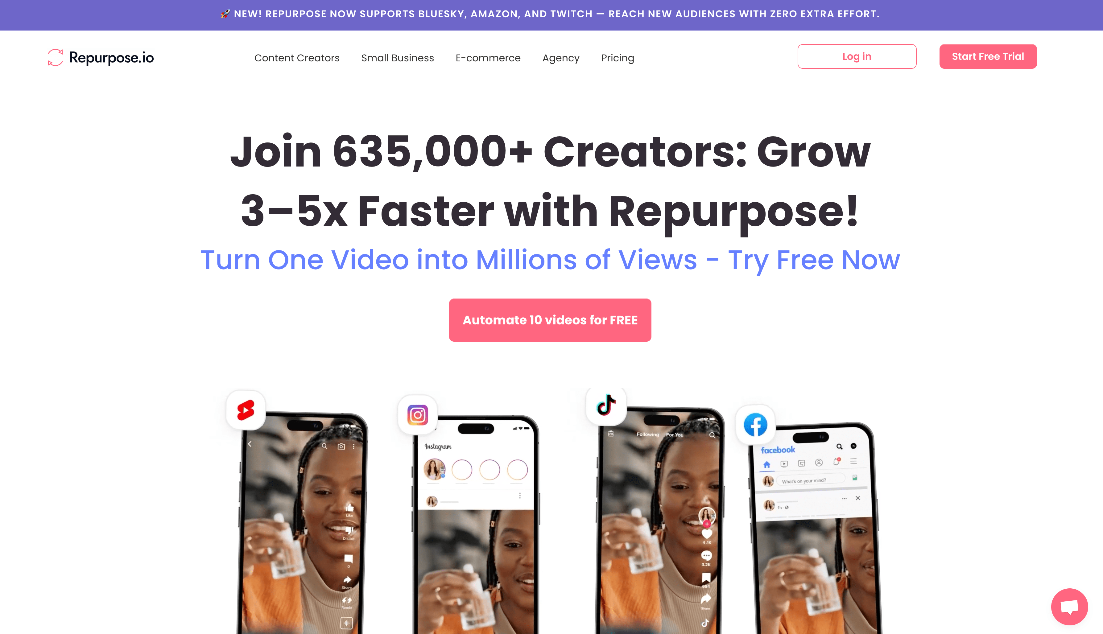 Repurpose.io – Automate Video & Podcast Content Repurposing - AItrendytools
