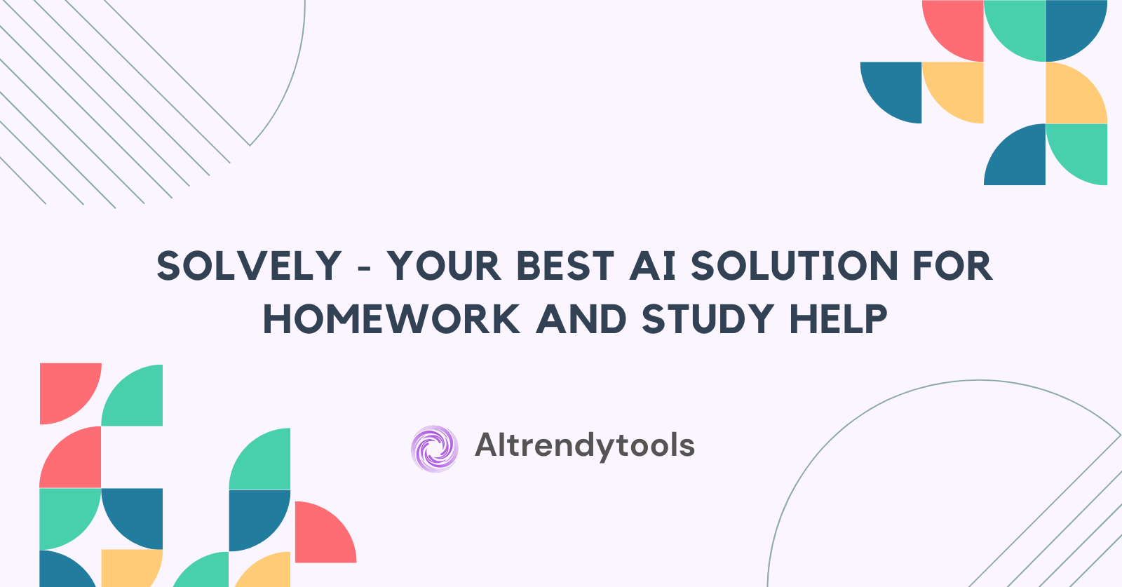 Solvely - Your Best AI Solution for Homework and Study Help - AItrendytools