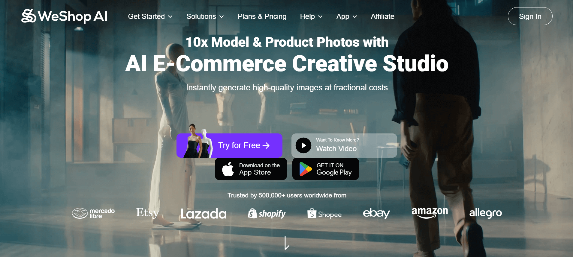 WeShop AI: 10x Your E-Commerce Product Photos Easily - AItrendytools